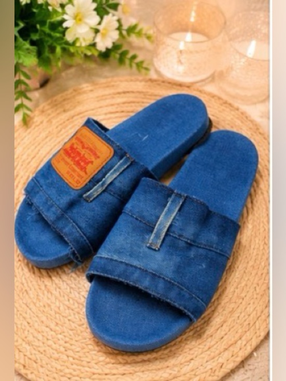 Blue Jean slides size 10 women NWT